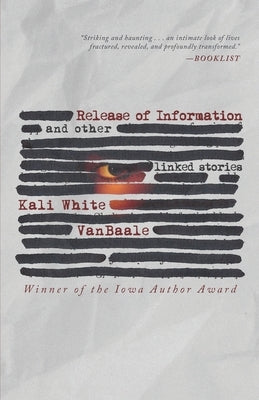 Paperback of "Release of Information and Other Linked Stories" by Cornerstone Press showing the book cover with title and artwork.