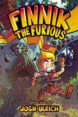 Paperback of Finnik the Furious: An Original Graphic Novel Volume 1 published by Andrews McMeel Publishing, featuring colorful cover art.