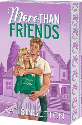 Paperback of "More Than Friends" by Entangled: Amara featuring a colorful cover with playful illustrations.