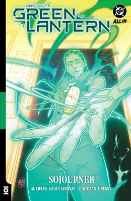 Green Lantern comic paperback by DC Comics, volume 2 titled "Sojourner," featuring cover art with Green Lantern in action.