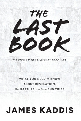 Paperback book titled "The Last Book" by Independently Published, featuring a cover with religious imagery about Revelation and end times.