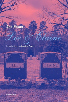 Paperback by Lee & Elaine published by Semiotext(e), featuring a close-up of the book cover with abstract artwork.