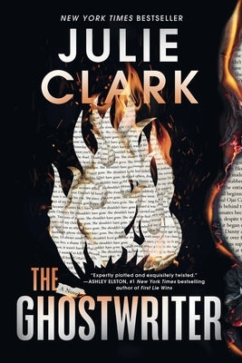 Paperback of The Ghostwriter by Sourcebooks Landmark, standard edition, featuring a cover with mysterious dark and ghostly imagery.