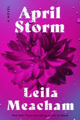 Paperback of April Storm novel by Harper Perennial, featuring a cover design with stormy weather imagery.