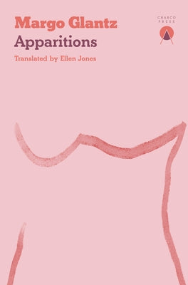 Paperback of Apparitions by Charco Press, showing the book cover with abstract artwork and title text.