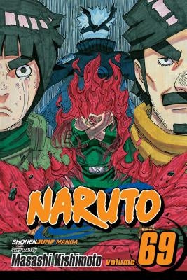 Paperback Naruto volume 69 comic book by Viz Media featuring colorful manga cover art with characters from the series.