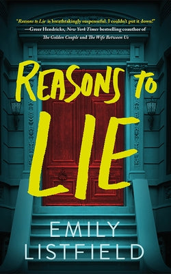 Paperback of Reasons to Lie by Thomas & Mercer, showing the book cover with bold title and author's name on a white background.