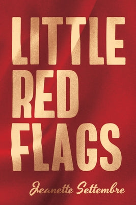 Paperback Little Red Flags book by Regalo Press featuring a cover with red flags on a white background.
