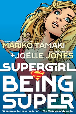 Supergirl: Being Super paperback by DC Comics, 2026 Edition, featuring Supergirl on the cover in a colorful comic style.