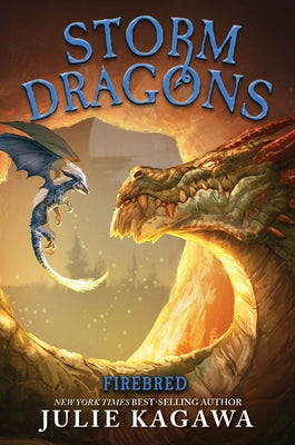Paperback of Firebred: Storm Dragons Book 2 by Disney Hyperion, featuring a colorful dragon-themed cover illustration.