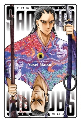 Paperback of The Elusive Samurai Volume 18 by Viz Media featuring cover art with manga illustrations and bold title text.