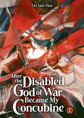 Paperback of After the Disabled God of War Became My Concubine Volume 1 novel by Seven Seas, featuring the book cover with title and artwork.
