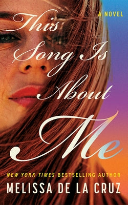Paperback book titled "This Song Is about Me" by Little a, featuring a cover with colorful abstract artwork.