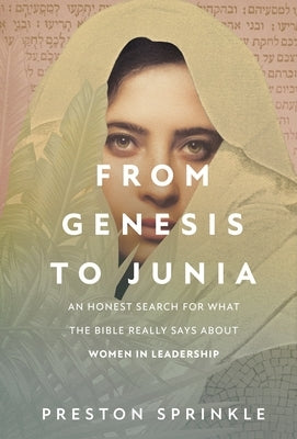 Paperback book titled "From Genesis to Junia" by David C Cook exploring biblical perspectives on women in leadership.