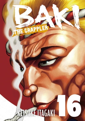 Paperback of Baki the Grappler Perfect Edition Vol. 16 by Kodama, showing the cover with manga artwork on a plain background.