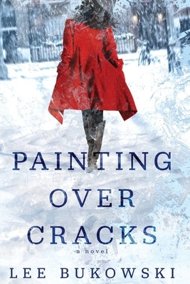 Paperback "Painting Over Cracks" book by Red Adept Publishing showing the cover with abstract artwork and title text.