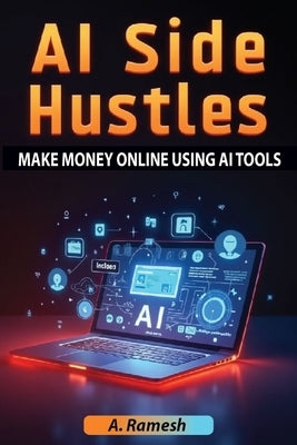Paperback of AI Side Hustles book by Independently Published showing the cover with title and author text on a white background.