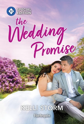 Mass market paperbound copy of The Wedding Promise by Harlequin Special Edition, featuring romantic novel cover art.