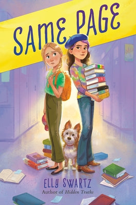 Paperback book titled "Same Page" by Yearling Books showing a colorful cover with illustrations and text on the front.