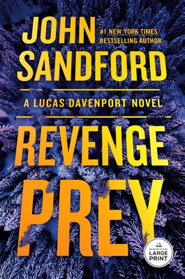 Paperback of Revenge Prey novel by Random House Large Print Publishing, showing the book cover with title and author.