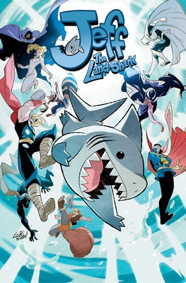 Paperback of Jeff the Land Shark: Friends and Rivals by Outreach/New Reader, featuring colorful cover art of Jeff the Land Shark.