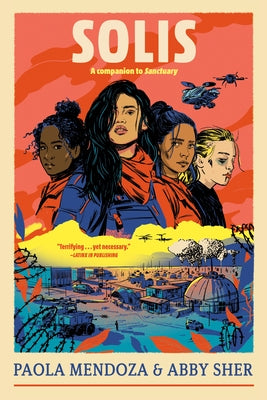 Paperback book titled "Solis" by Penguin Young Readers Group, featuring a colorful cover illustration.
