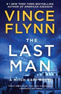 Paperback of "The Last Man" by Atria Books, featuring a cover with dark and dramatic artwork, displayed on a plain background.