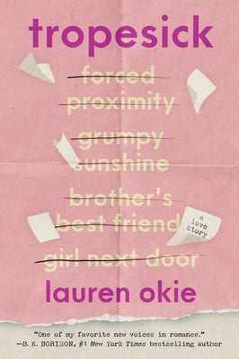 Tropesick paperback book by Avon Books with colorful cover featuring mysterious artwork and bold title text.