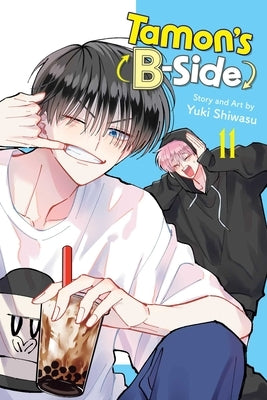 Paperback of Tamon's B-Side, Vol. 11 manga by Viz Media featuring colorful cover artwork and Japanese text.