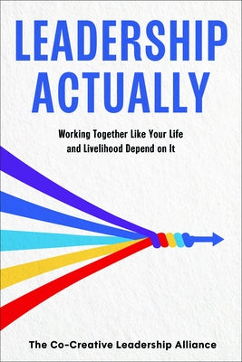 Paperback of Leadership Actually by Velorion Press, showing the book's front cover with title and design elements.
