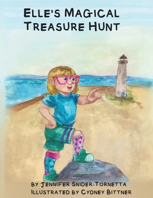 Elle's Magical Treasure Hunt paperback by Red Penguin Books, featuring colorful cover art with whimsical illustrations.