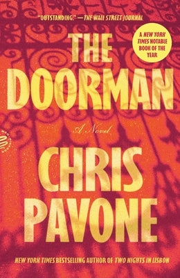 Paperback of The Doorman by Picador USA, featuring the book cover with abstract artwork and title text.