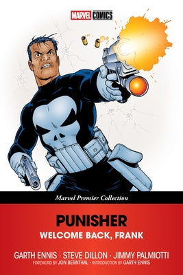 Paperback of Marvel Universe Punisher: Welcome Back, Frank from the Marvel Premier Collection featuring comic book cover art.