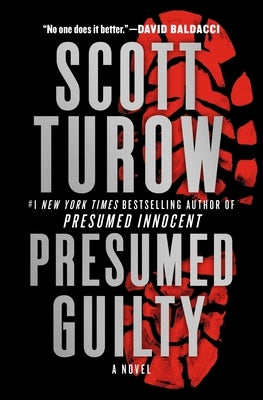 Paperback of Presumed Guilty novel by Grand Central Publishing, featuring the book cover with bold title and author name.
