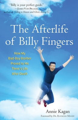 Paperback of The Afterlife of Billy Fingers by Hampton Roads Publishing showing the book cover with title and author text.