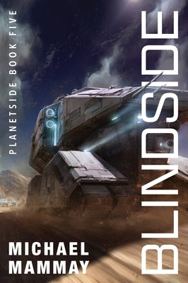 Paperback of Blindside by Harper Voyager featuring the book cover with dark and mysterious artwork.
