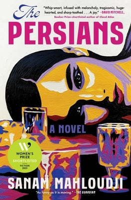 Paperback copy of "The Persians" by Scribner Book Company, showing the book cover with Persian-inspired artwork and title.