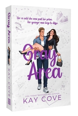 Gray Area paperback book by Page & Vine with a gray cover, shown resting on a flat surface.