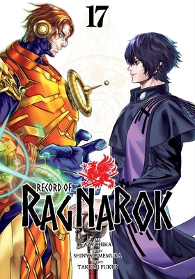 Paperback Volume 17 of Record of Ragnarok manga by Viz Media, featuring dynamic cover art with characters from the series.