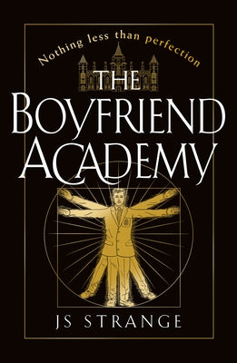 Paperback of The Boyfriend Academy novel by One More Chapter, featuring a colorful cover with playful illustrations.