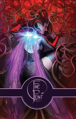 Paperback of Fine Print Volume 2 comic book by Image Comics, featuring colorful cover art with illustrations and title text.