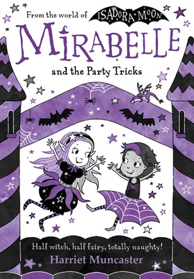 Paperback of "Mirabelle and the Party Tricks" by Oxford Children's, showing colorful cover with playful illustrations.