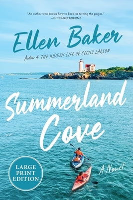 William Morrow Large Print Summerland Cove paperback book with colorful cover design and large print text.