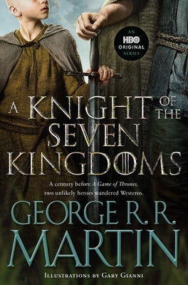 Paperback of A Knight of the Seven Kingdoms HBO tie-in edition by Random House Worlds, featuring medieval-style cover art.