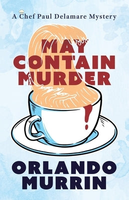 Large print paperback of "May Contain Murder" by Thorndike Press, featuring a cover with dark and mysterious imagery.