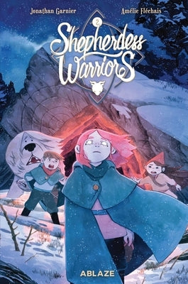 Paperback of Shepherdess Warriors Vol. 2 by Ablaze, showing the cover with vibrant artwork and title text.