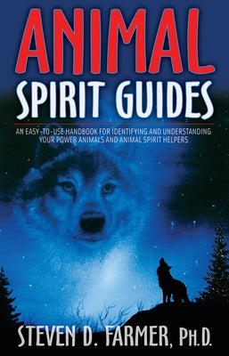Paperback book titled "Animal Spirit Guides" by Hay House LLC, featuring an illustrated cover with various animal images.