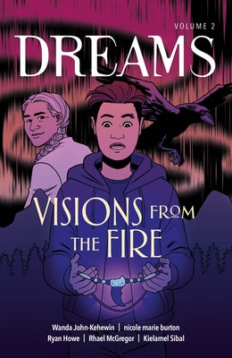 Paperback of "Visions from the Fire" by Highwater Press, featuring a colorful, artistic cover with flames and abstract design.