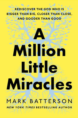 Paperback of "A Million Little Miracles" by Multnomah Books featuring the book cover with title and subtitle on the front.