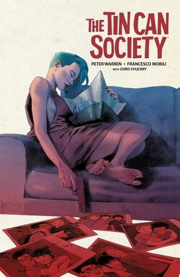 Paperback comic book titled The Tin Can Society by Image Comics featuring colorful cover art and detailed illustrations.